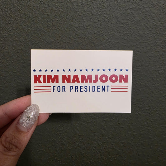 Namjoon for President Sticker