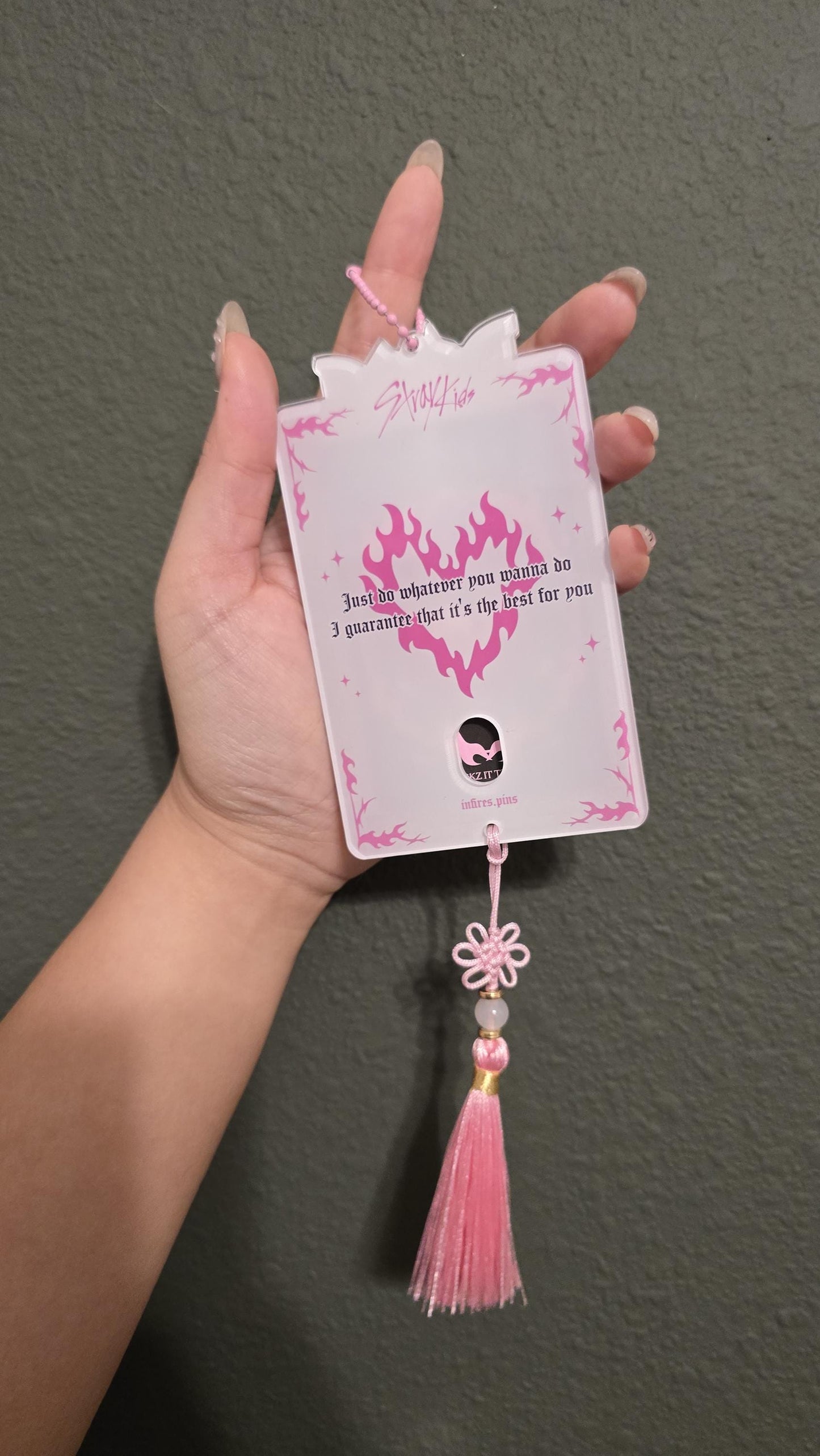 SKZ Stray Kids Do It Acrylic Photocard Holder