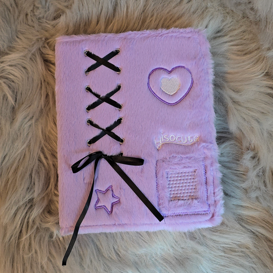 Plush Lace-Up Photocard Binder