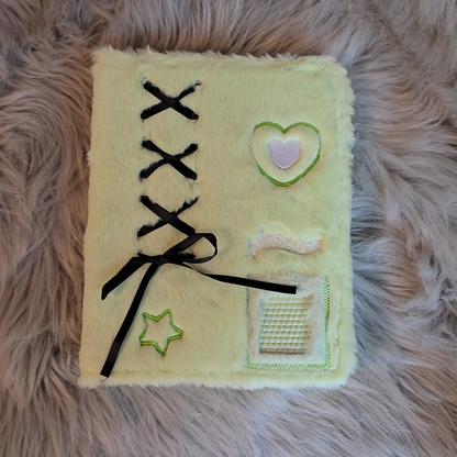 Plush Lace-Up Photocard Binder