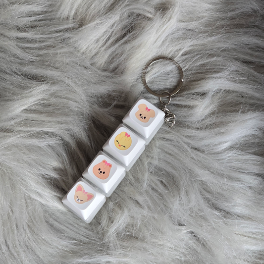 SKZOO Keycap Clicker Fidget Keychain