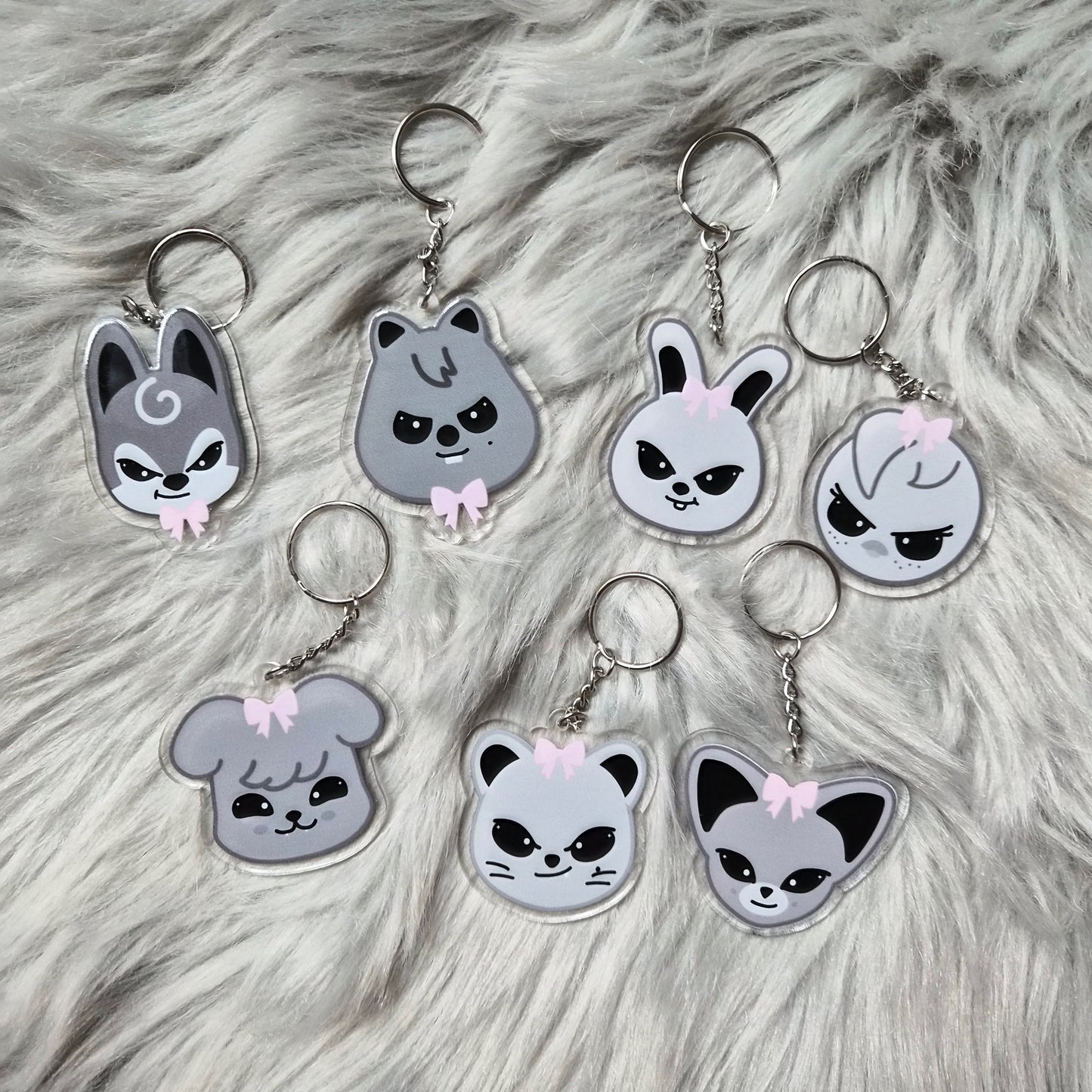 Evil SKZOO Keychain