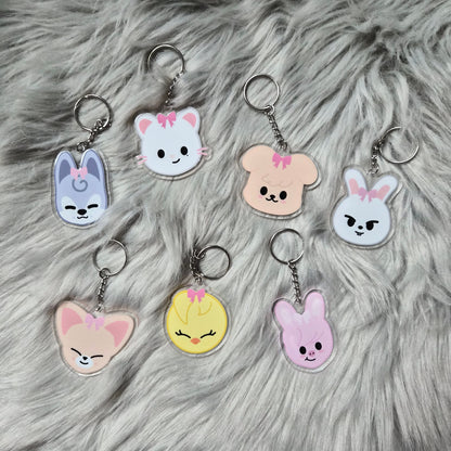 Coquette SKZOO Keychain