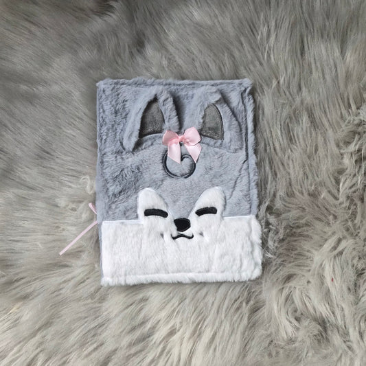 Stray Kids Wolf Ribbon Plush A5 KPOP Photocard Binder