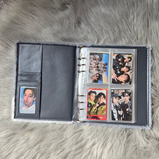 Stray Kids Wolf Ribbon Plush A5 KPOP Photocard Binder