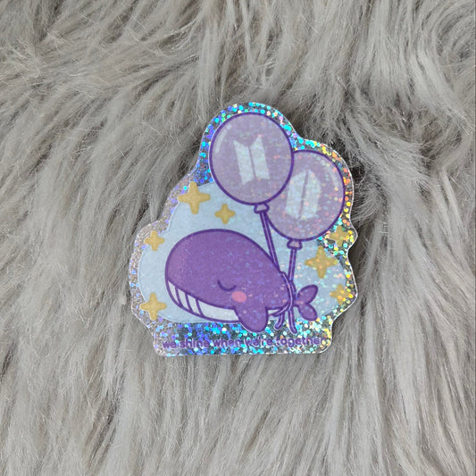 ARMY Whale Sticker