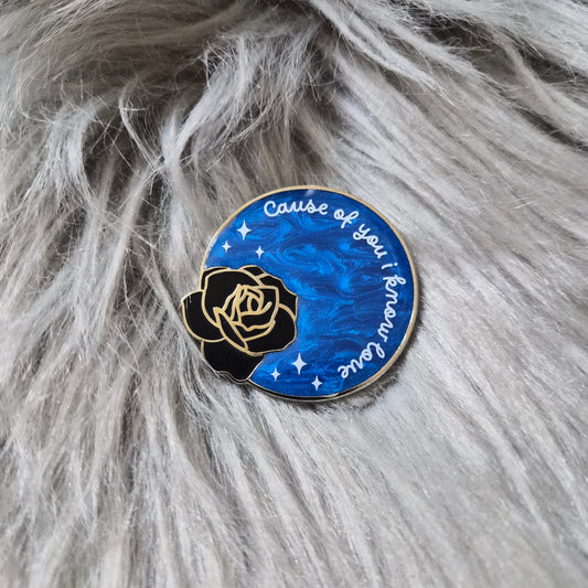 Blue Moon Enamel Pin