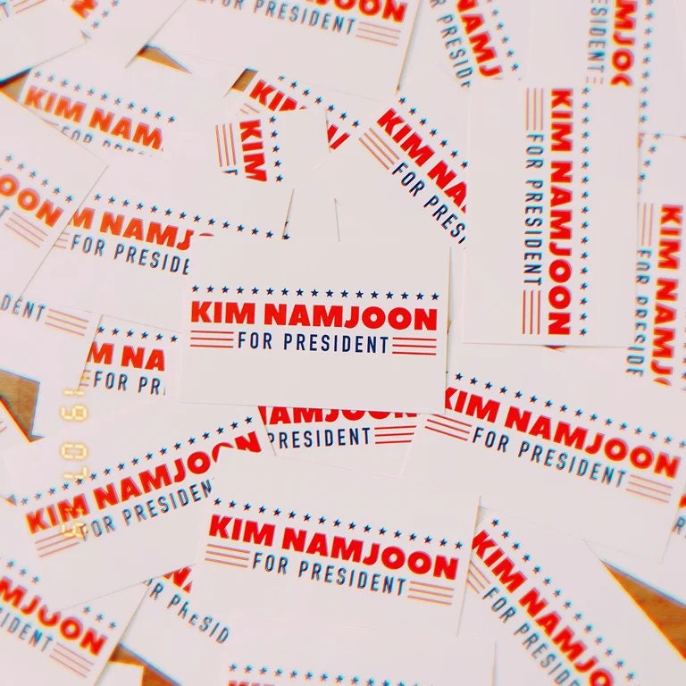 Namjoon for President Sticker